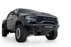 Ram TRX Bumper - Front - Addictive Desert Designs - Phantom Series - Hammer Black - `21-`23 Ram TRX Bumper - Front - Addictive Desert Designs - Phantom Series - Hammer Black - `21-`23